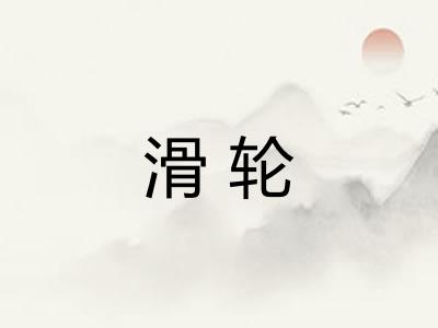 滑轮
