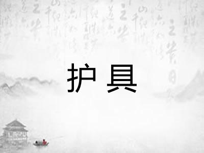 护具