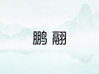 鹏翮 鹏翮