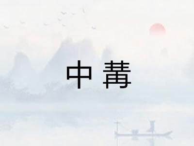 中冓
