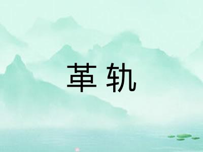 革轨