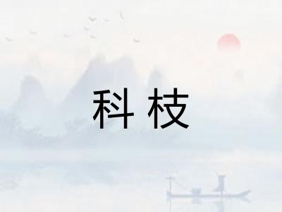 科枝