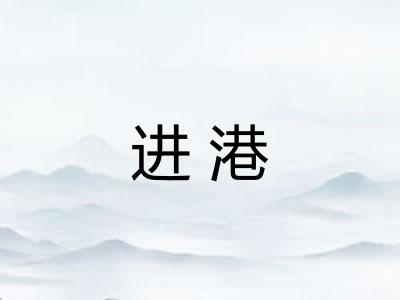 进港