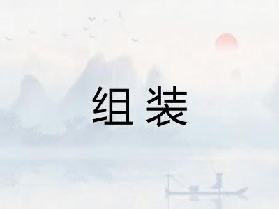 组装