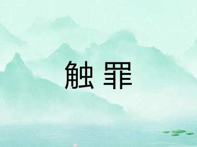 触罪 触罪