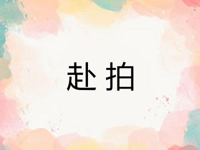 赴拍 赴拍