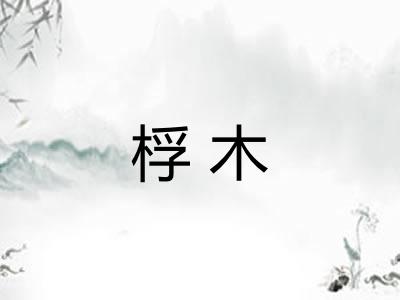 桴木 桴木