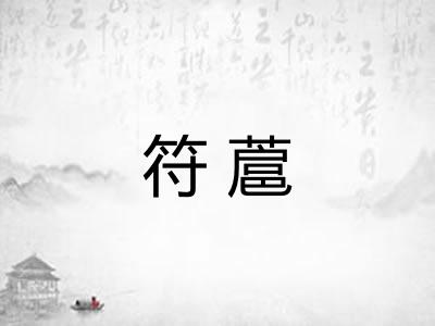 符蔰