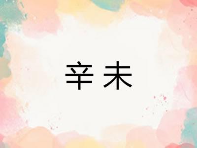 辛未 辛未