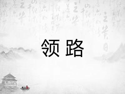 领路 领路