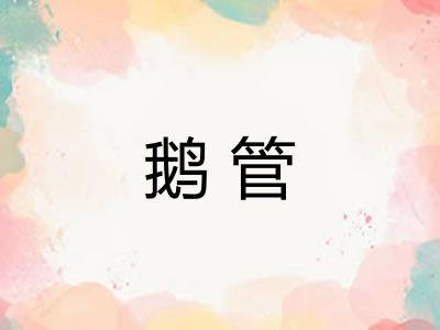 鹅管 鹅管