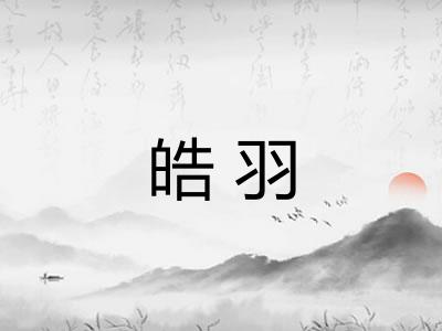 皓羽