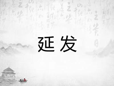 延发 延发