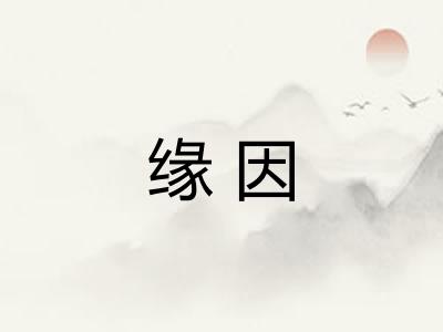 缘因