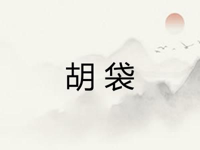 胡袋 胡袋