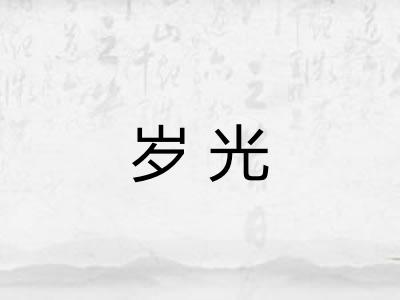 岁光