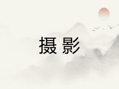 摄影