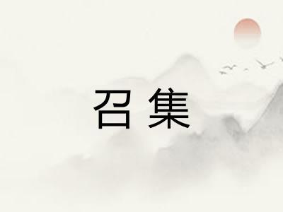 召集