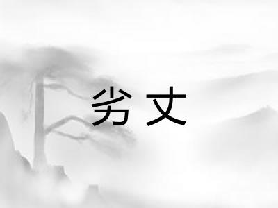 劣丈