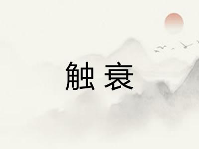 触衰 触衰