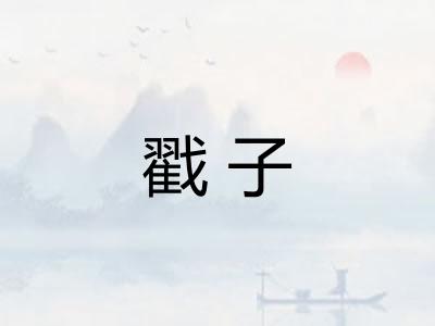 戳子 戳子