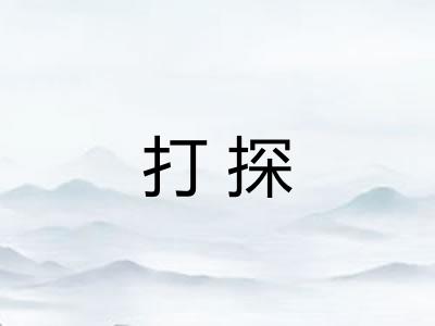 打探