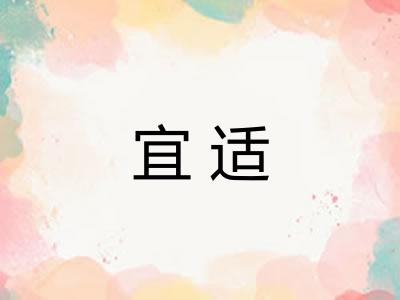 宜适