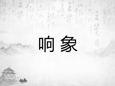 响象