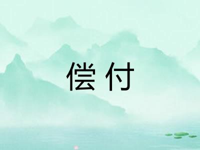 偿付