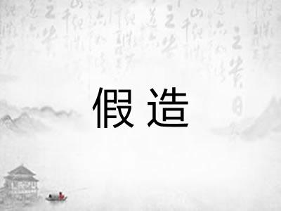 假造