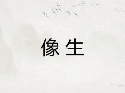 像生