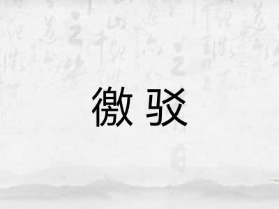 徼驳