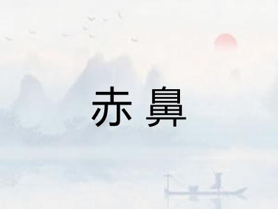 赤鼻 赤鼻
