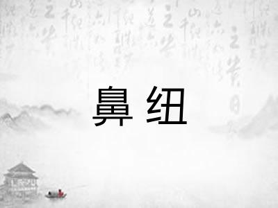 鼻纽