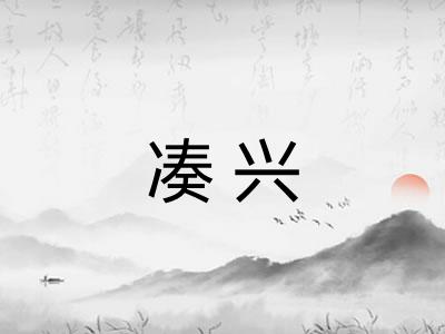 凑兴