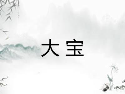 大宝 大宝
