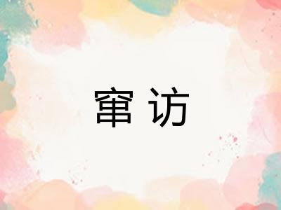 窜访