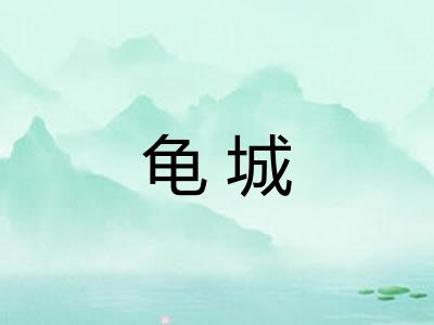 龟城