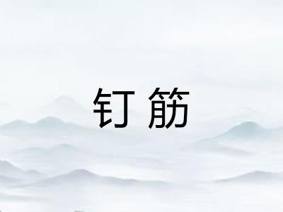 钉筋 钉筋