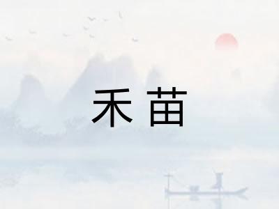 禾苗