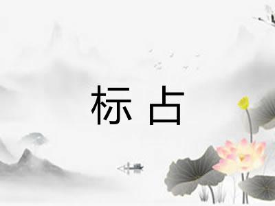 标占