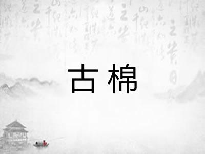 古棉
