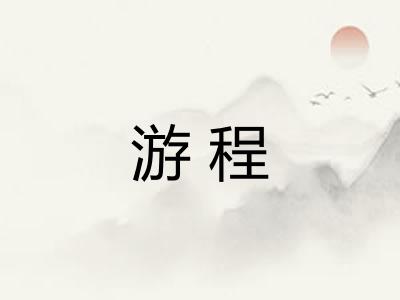 游程