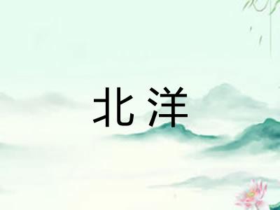 北洋 北洋