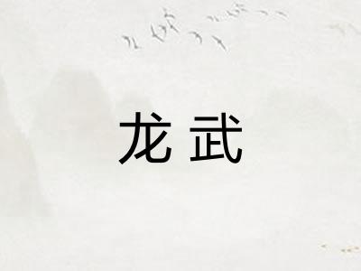 龙武 龙武