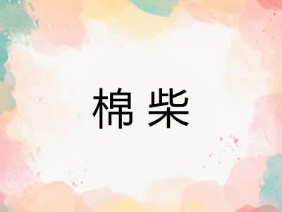 棉柴