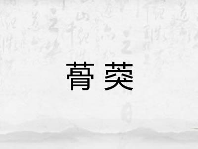 蓇葖