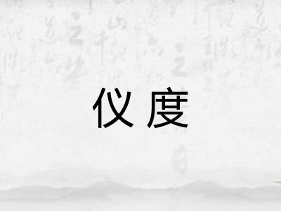 仪度