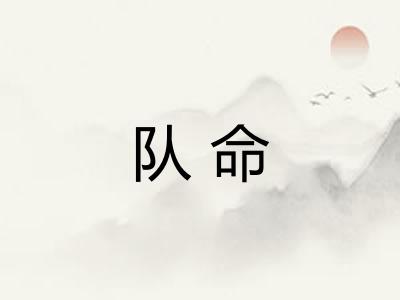 队命 队命