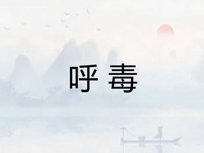 呼毒